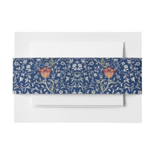 Cintas Para Invitaciones William Morris Medway Blue Floral