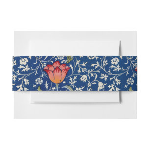 Cintas Para Invitaciones William Morris Medway Blue Floral