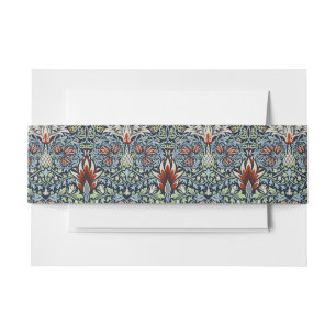 Cintas Para Invitaciones William Morris Snakeshead Floral Classic Botanical