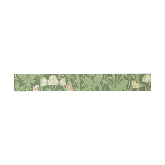 Cintas Para Invitaciones William Morris Sweet Pea Floral Design (Superficie plana)