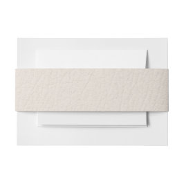 Cintas Para Invitaciones Winter Faux Leather Belly Band