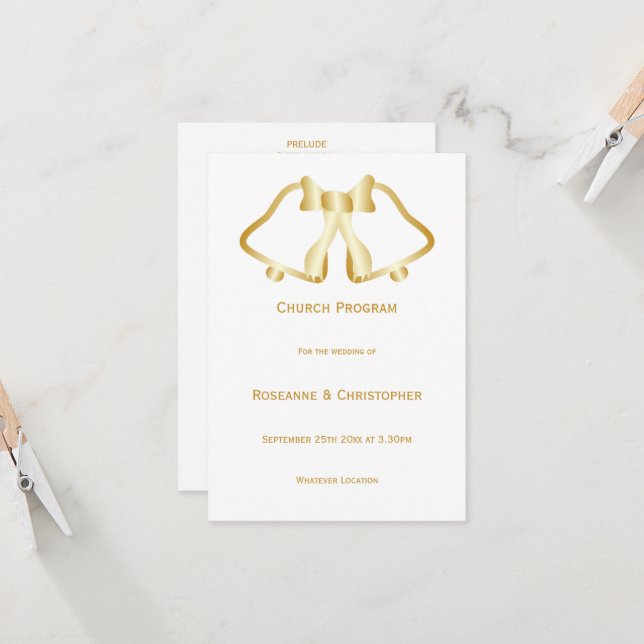 Cintas Y Cinta Del Programa De Bodas De Oro (Anverso/Reverso In Situ)