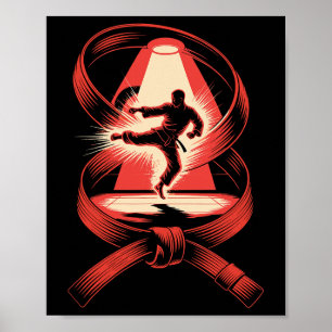Cinturón de arte de exposición múltiple Judo Karat