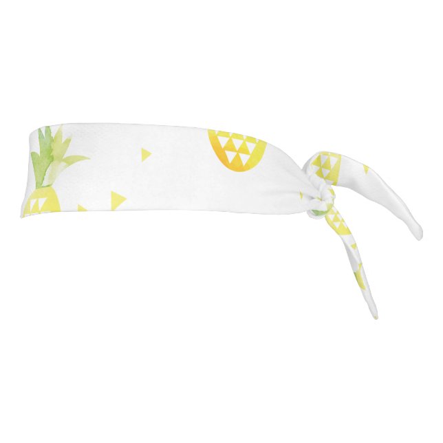 Cinturón de cabeza para ejercicio de piña acuarela (Girar 90)