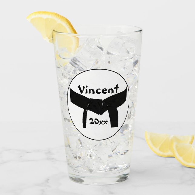 Cinturón negro de artes marciales (Anverso (hielo))