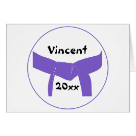 Cinturón púrpura de artes marciales