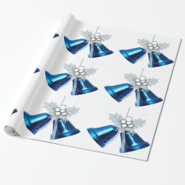 Cinturones Azules Y Papel De Envoltura De Holly Bl