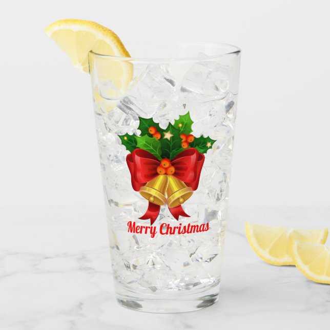 Cinturones de navidad y vidrio personalizado de ci (Anverso (hielo))