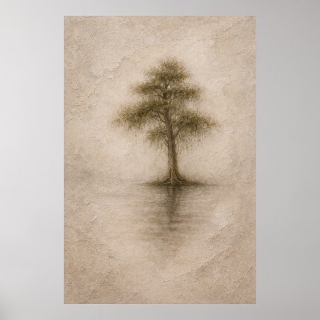 Ciprés Antiguo | Arte de Paisaje | Póster (Frente)