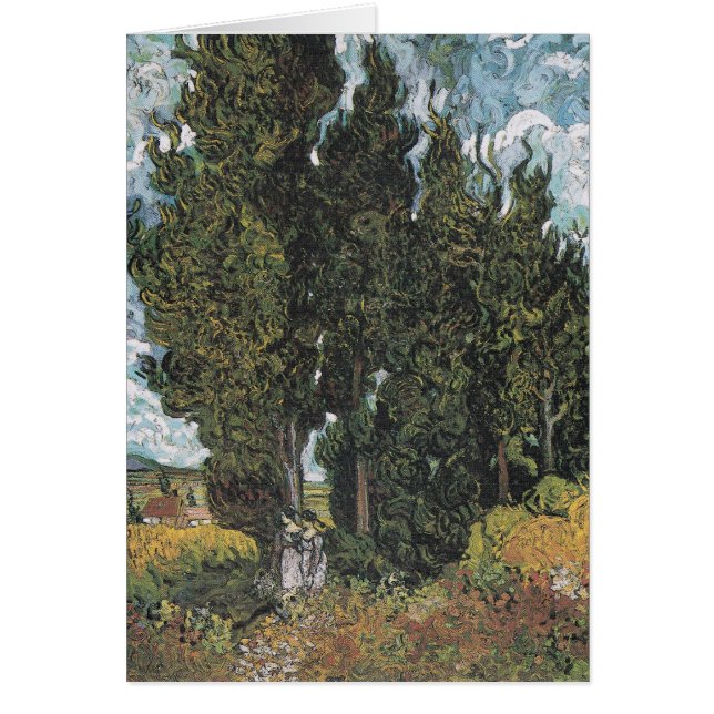 Ciprés de Van Gogh (Frente)