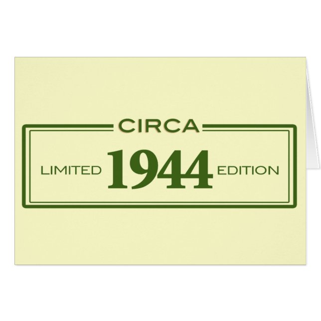 circa 1944 (Anverso (Horizontal))