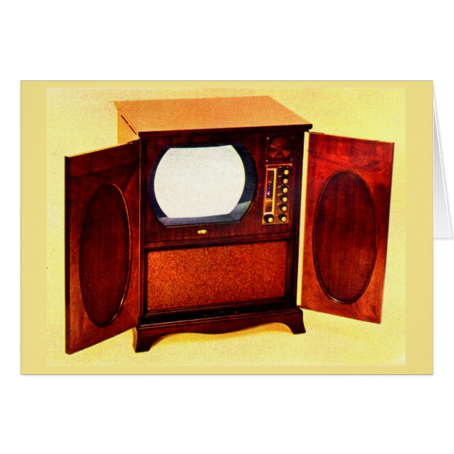 circa 1950 television set no. 1 (Anverso (Horizontal))