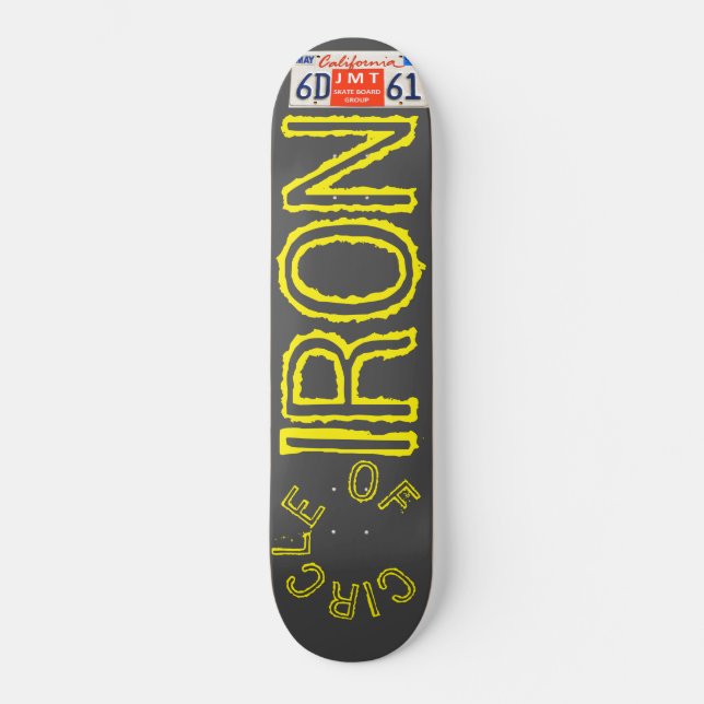 CIRCLE DE IRON JMT USA Skateboard (Anverso)