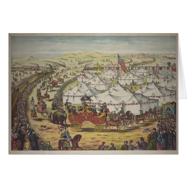 Circo, 1874 (Anverso (Horizontal))