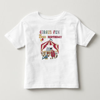 Circo 3 camisetas de cumpleaños y regalos