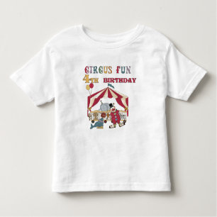 Circo 4.º camisetas y regalos de cumpleaños