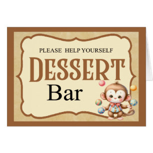 Circo de Bebé _ Barra de postres