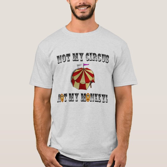 Circo de los hombres el no mi no mi camiseta (Anverso)