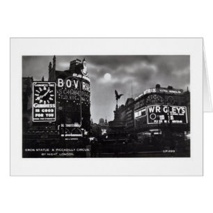 Circo de Piccadilly, vintage de Londres