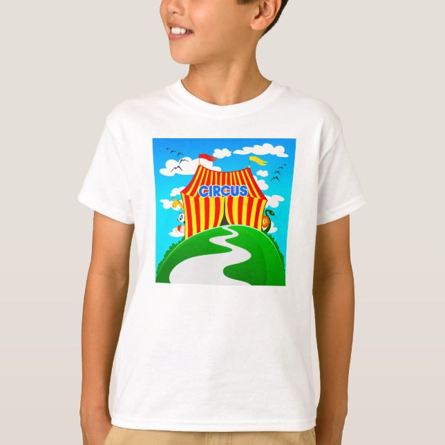Circo divertido, camiseta (Anverso)