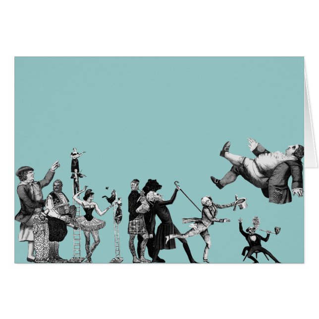 Circo que cae (Anverso (Horizontal))