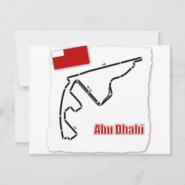 Circuito GP de Abu Dhabi (Anverso)