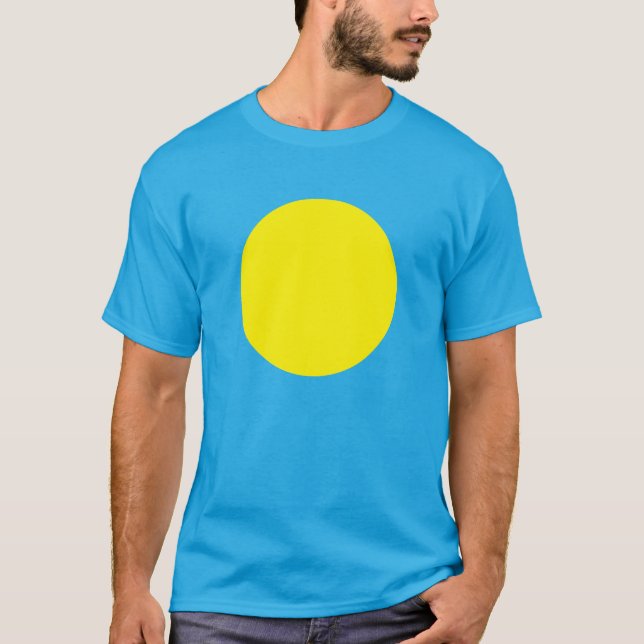 Círculo Amarillo / Palau - Camiseta Patriótica (Anverso)