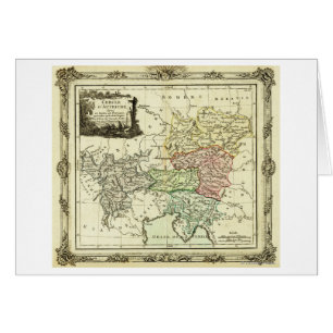 Círculo austríaco del mapa del Sacro Imperio
