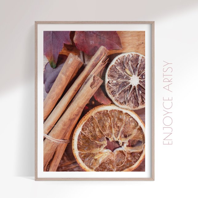Círculo cálido canela acogedora otoño cocina arte  (Subido por el creador)