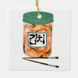 círculo de adorno kimchi