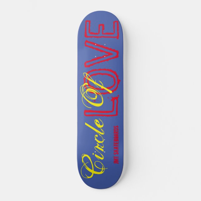 CÍRCULO DE AMOR  SKATEBOARDS / JMT (Anverso)
