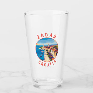 Círculo de angustia retro de Croacia de Zadar