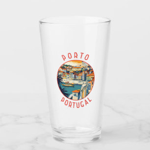 Círculo de angustia retro de Porto Portugal