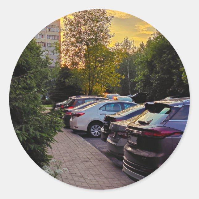 Círculo de Calcomanía de la Hora Dorada – Personal (Anverso)