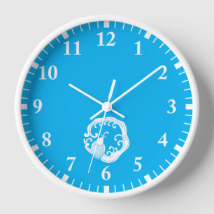 Círculo de dragón lluvioso reloj