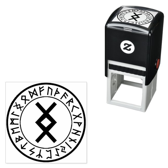 Círculo de ejecución [22. Inguz] Sello de autograb (In Situ)