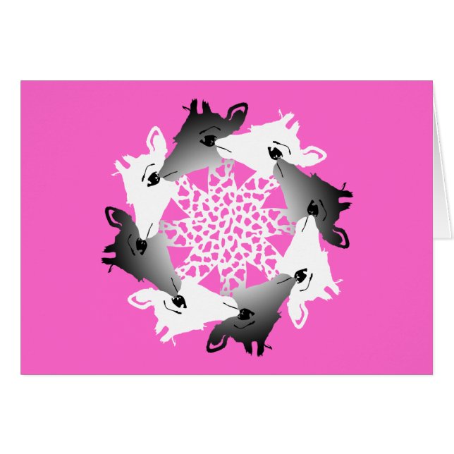 círculo de jirafas (Anverso (Horizontal))