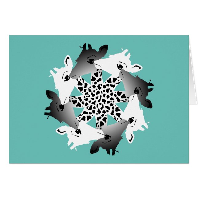 círculo de jirafas (Anverso (Horizontal))