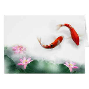 Círculo de la vida Oriental Zen Feng Shui Koi & Lo