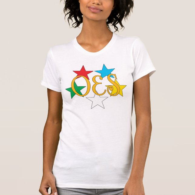 Círculo de OES de la camisa de las estrellas (Anverso)
