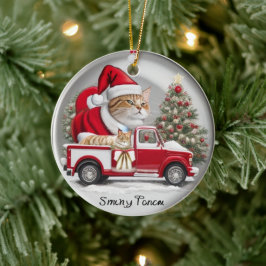 Círculo de Ornamentos de Navidad