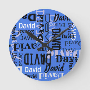 Círculo de reloj de pared de Personalizable de TU 
