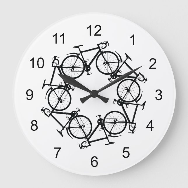 Círculo del reloj de pared de ciclismo (Anverso)