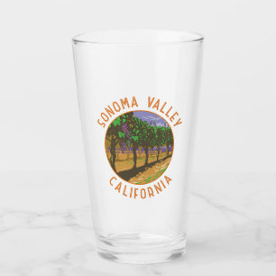 Círculo en problemas retro de Sonoma Valley Califo