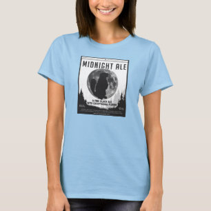 Círculo flojo de la camiseta de la Ale de las muje