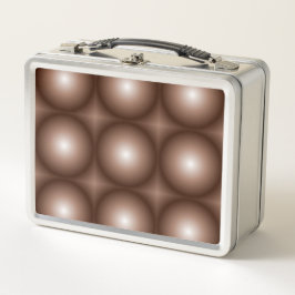 Círculo geométrico 3D Círculo oscuro Mocha marrón 