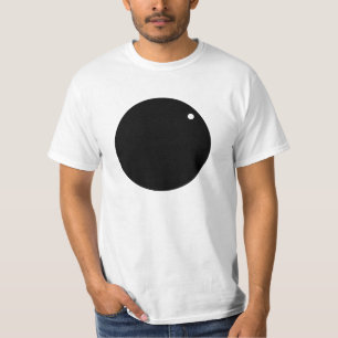 Círculo negro grande - infierno de la camiseta