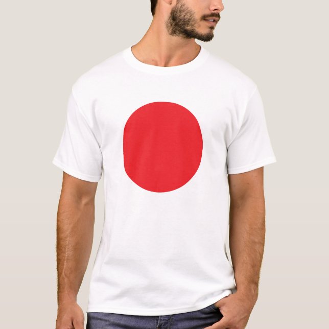 Círculo Rojo / Japón - Camiseta Patriótica (Anverso)