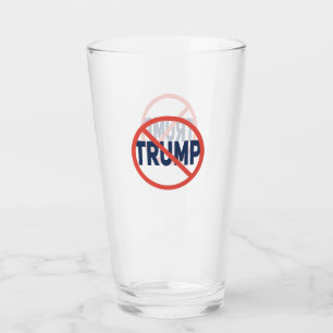 Círculo rojo sin Rótulo opinión política anti-Trum
