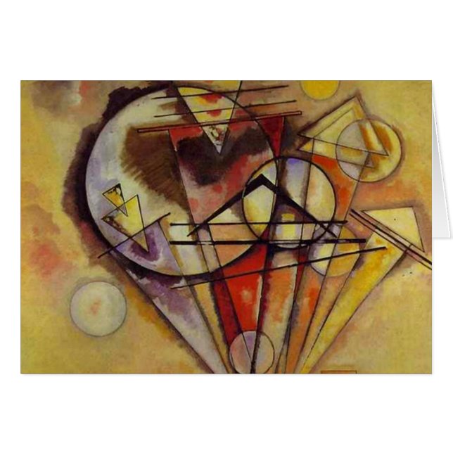 Círculos abstractos de Kandinsky (Anverso (Horizontal))